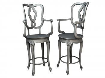 Chair (STUL_0111) 3D model for CNC machine